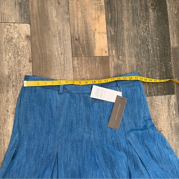 Palmer Harding Blue Denim Wide Leg Gratitude Trousers Size 12 NWT - Picture 7 of 12